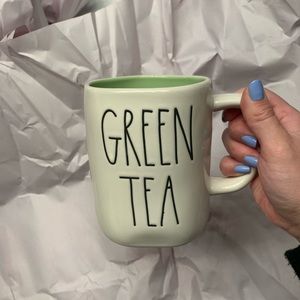 Rae dunn green tea coffee mug
